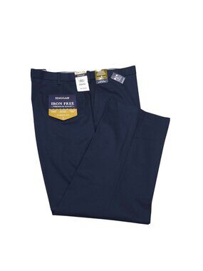 Dockers Mens Workday Khaki Pants 34x30 Slim Fit Smart 360 Flex Navy